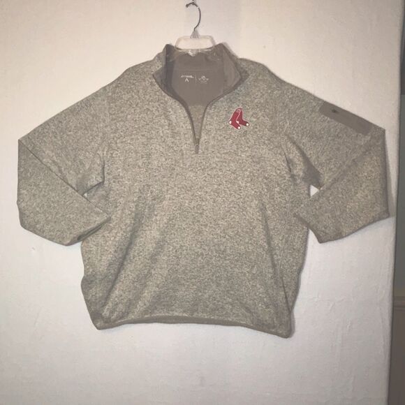 Antigua Other - Men’s Antigua 1/4 Zip Pullover Fleece Boston Red Sox Size 2XL Jacket‎
